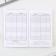 Smart notebook for Panda Finance planning, A6, 68 sheets format.