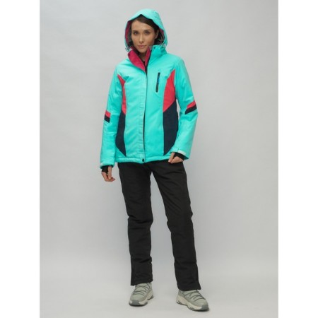 Ski suit, size 46, turquoise color-24