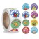 Stick Paper "Motivating animals" d = 2.5 cm 500 pcs in a roll 3x6x6 cm