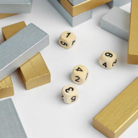 Jenge Puzzle "Gold-Serebro" 8 × 8 × 30 cm-2