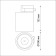 TRUKOL LOW GRODA, 1x15W LED, 4000K, 1300LM, 1-F, white color