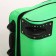Baby suitcase 32 l (s), lightning department, green/yellow color