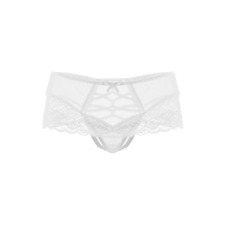 Erotic Erolata Cheryl panties with imitation lacing, size 54-56, white color-6
