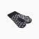 Double female mittens, black color, river 18