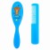 Baby combination + massage hair brush “Our Son”, from 0 months, mix