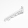 Tundra opening limiter, PVC, surfacing, 4 positional, white