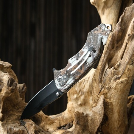 Folding "Tiger" knife 19.5cm, blade 85mm/1.2mm, mix-5
