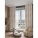 Decofest "Texas" curtains, size 200x270 cm, matting, beige color