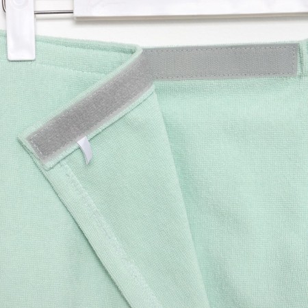 SUCH STOPS SAME AND I: PAREO towel 68*150cm + Chalma, central al-turquoise, 100%HL, 320 g/m2-7