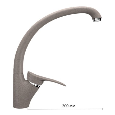 Kitchen mixer Ulgran u001-302, sandy color