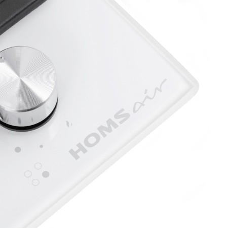 Honel Homsar HGG646WH, gas, 4 burners, white-4