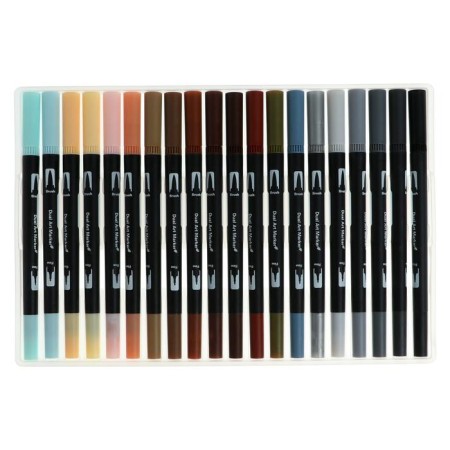 A set of professional markers, 100 pieces/100 colors, bilateral-3