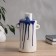 VAZA Ceramics Table "Picasso" (manual painting) explosion jug, 24.5x13 cm, blue-white