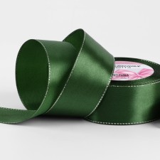 A satin ribbon 