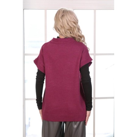 Female jumper, size 44, pink color-4