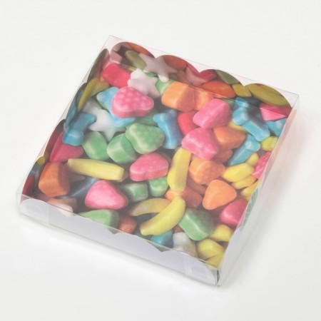 Box for cookies, "marmalade", 15 x 15 x 3 cm