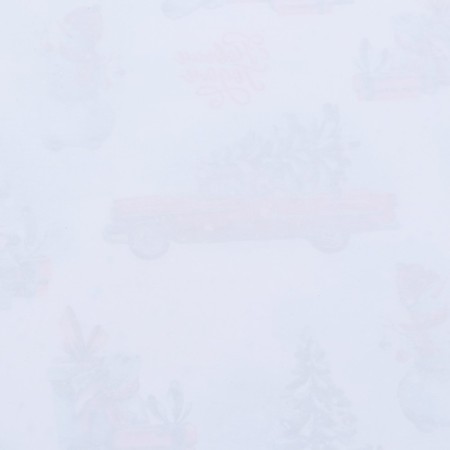 Glossy packaging paper "New Year's forest", 70 x 100 cm-4