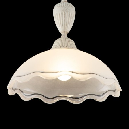 Suspended lamp Citilux "Latur" CL413210, 36x35 cm, 1x75W, E27, white color-10