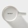 Porcelain share mug "Unicorn in the stars", 380 ml, white color