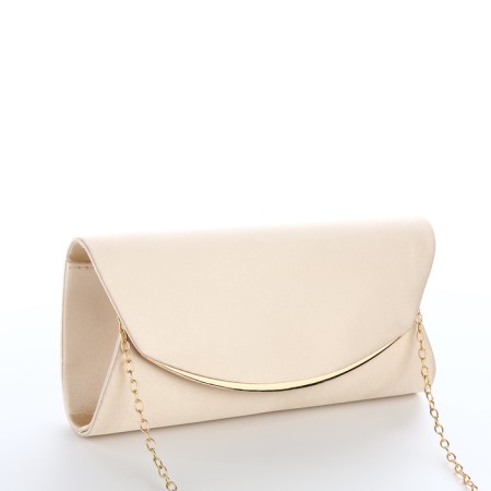 Female bag on a magnet, beige color-2