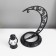 Nightlight "night lamp" LED from batteries 3XAG10 black 12x19x25 cm
