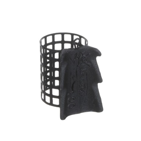 Metallic feeder X-Feeder ME Alligator M Perfo, Matt Black, 100 g, 40 ml-1