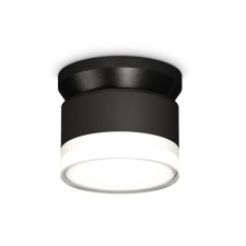 Ambrella Light Acrylic lamp, XS8102052, GX53 LED 12 W, black sand, white matte, transparent