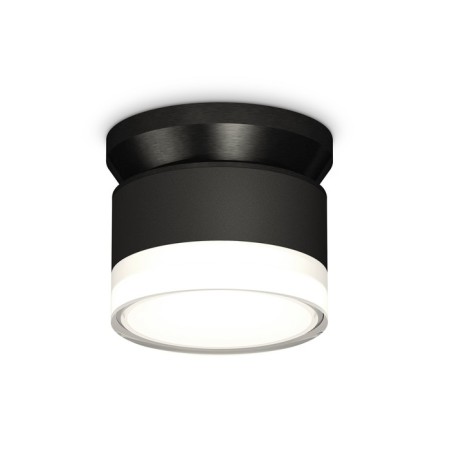 Ambrella Light Acrylic lamp, XS8102052, GX53 LED 12 W, black sand, white matte, transparent