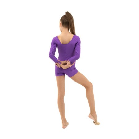 A swimsuit for gymnastics and dancing Grace Dance, p. 32, purple color-5