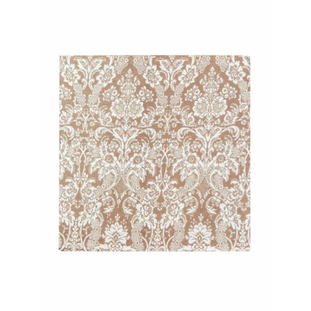 Damascus pillowcase set, size 40x60 cm, brown color, 2 pcs.-4