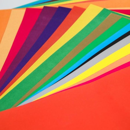 Set "Spider-Man" A4: 10 liters of color unilateral cardboard + 16l color bilateral paper-1