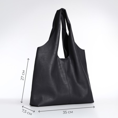 Female bag Textura, chover, large size, color gray color-1