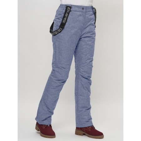 Ski -loving pants, size 48, gray color-4