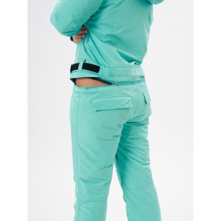 Ski jumpsuit female turquoise color, size 48-14