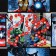Gift box, folding, 28x21x9 cm, avengers