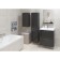 The built -in sink Cersanit Como 60, with 1 hole for the mixer, white color
