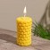 Sot candle 5x5x8 cm, soy wax