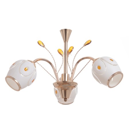 AGATA chandelier 3x40W E27 Gold Model: 2600547-1