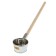Stainless steel bathhouse, 0.35l, 60 cm, with a wooden pen, "Dobroparov"
