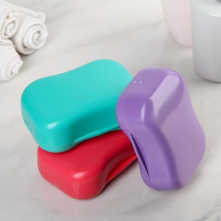 Road soap dish, 11 × 7 × 4 cm, color mix-2