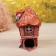 Aroma lace house "Granny Yaga", 18 cm, handmade, mix,