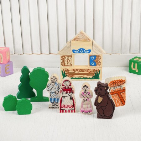 Designer "Tales. Masha and the Bear ", 17 details-6