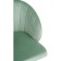 Computer chair Plastic Plastic/velor, white/green 59x60x78 cm