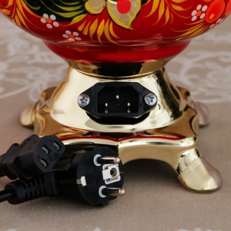 Samovar "Ryabina", bank, 3 l, electric-5