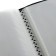 Folder 20 A4 liners, Calligrata, Koreshka pocket, 600 microns, 15 mm black