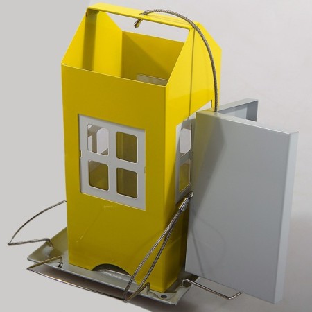 Domik feed for tits, sparrows and small birds, metal-1