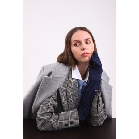 Gloves are female, dimensionless, without insulation, blue color-3