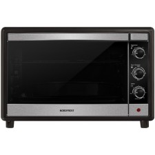 Мини-печь NORDFROST RC 450 ZB pizza, 2000 Вт, 45 л, 100-250°С, гриль, конвекция, чёрная