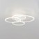 Ceiling Citilux "Trinity" CL238130, 61.5x47.5x13 cm, 3x25W, LED, white color