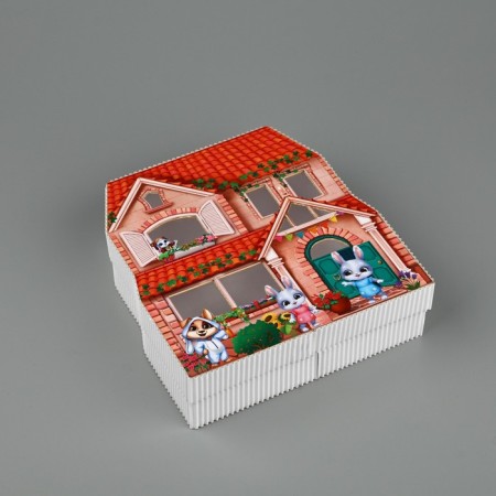 Gift box "Funny animals", 17 x 17 x 5 cm
